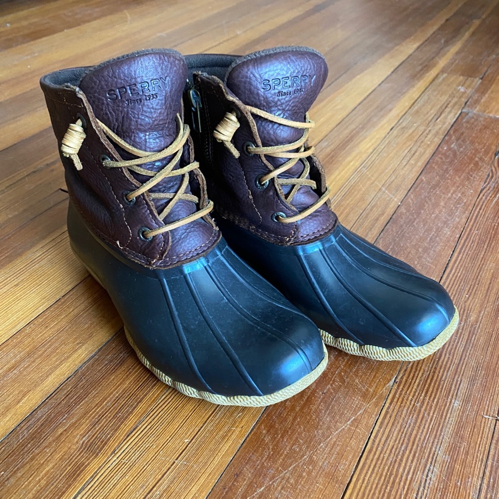 Sperry Brown Leather Boots